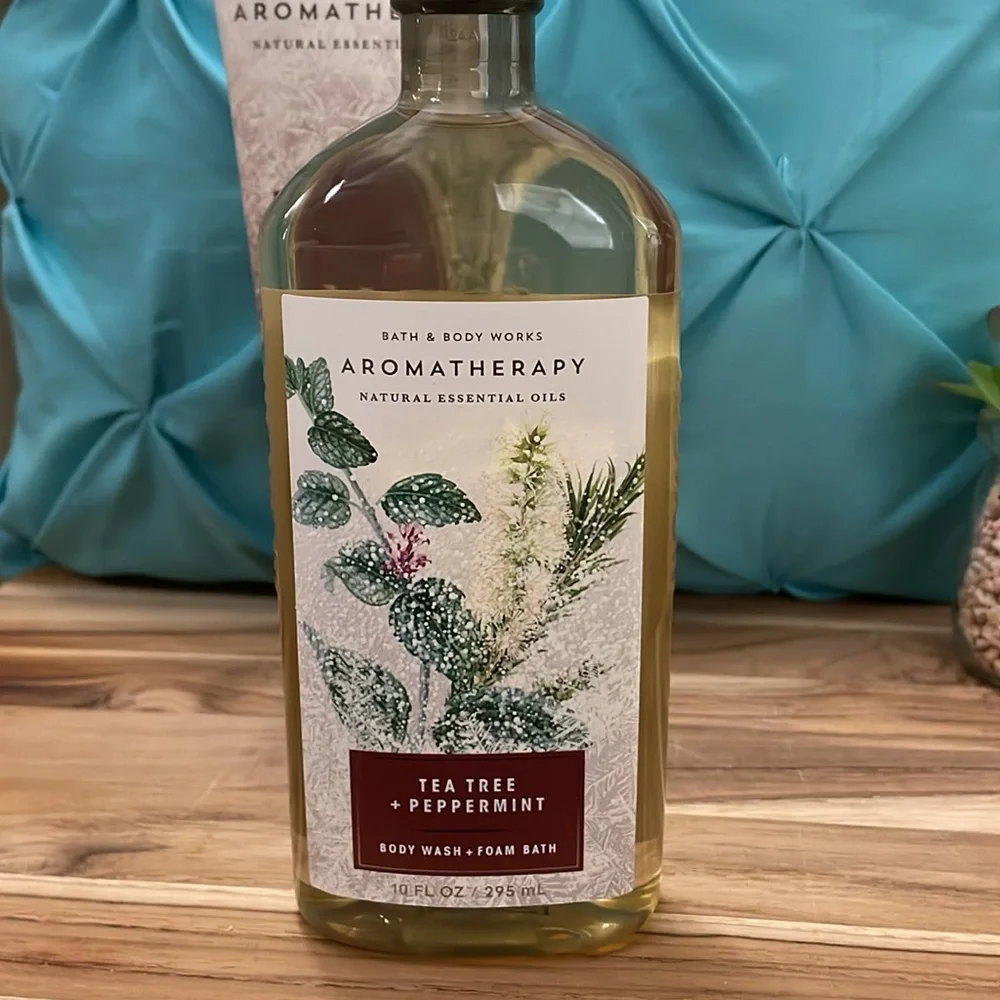 Bath & Body Works Aromatherapy Tea Tree & Peppermint Body Cream B&BW